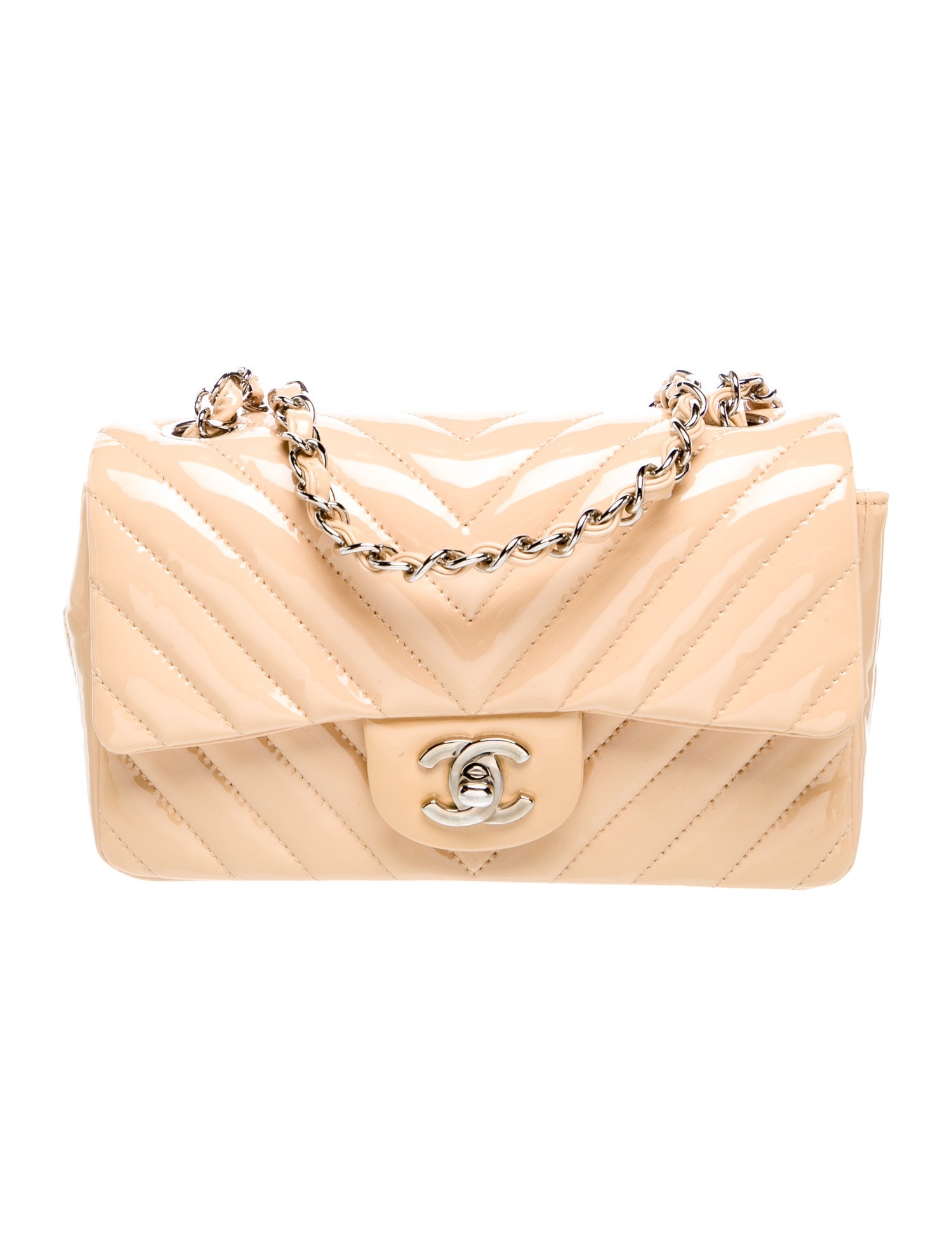 Chanel Classic Chevron Rectangular Mini Flap Bag