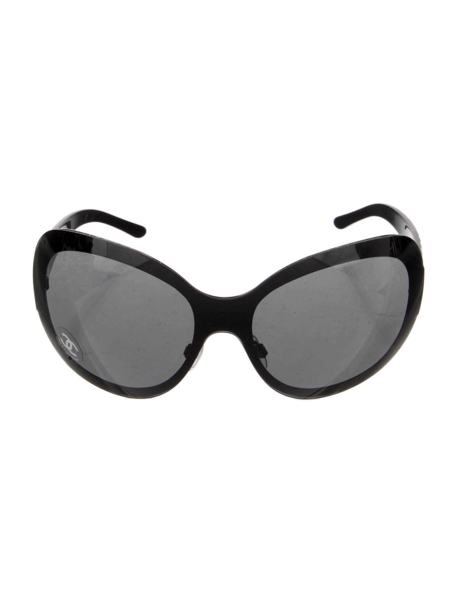 Chanel Interlocking CC Logo Oversize Sunglasses