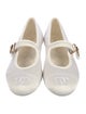 Chanel Interlocking CC Logo Embroidered Accent Mary Jane Flats
