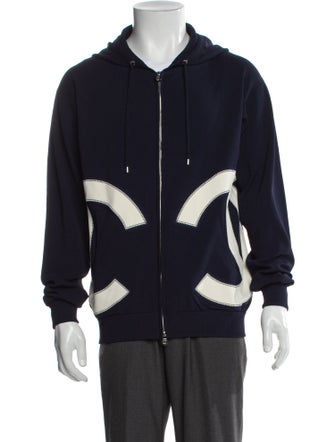 Chanel 2018 Interlocking CC Logo Hoodie