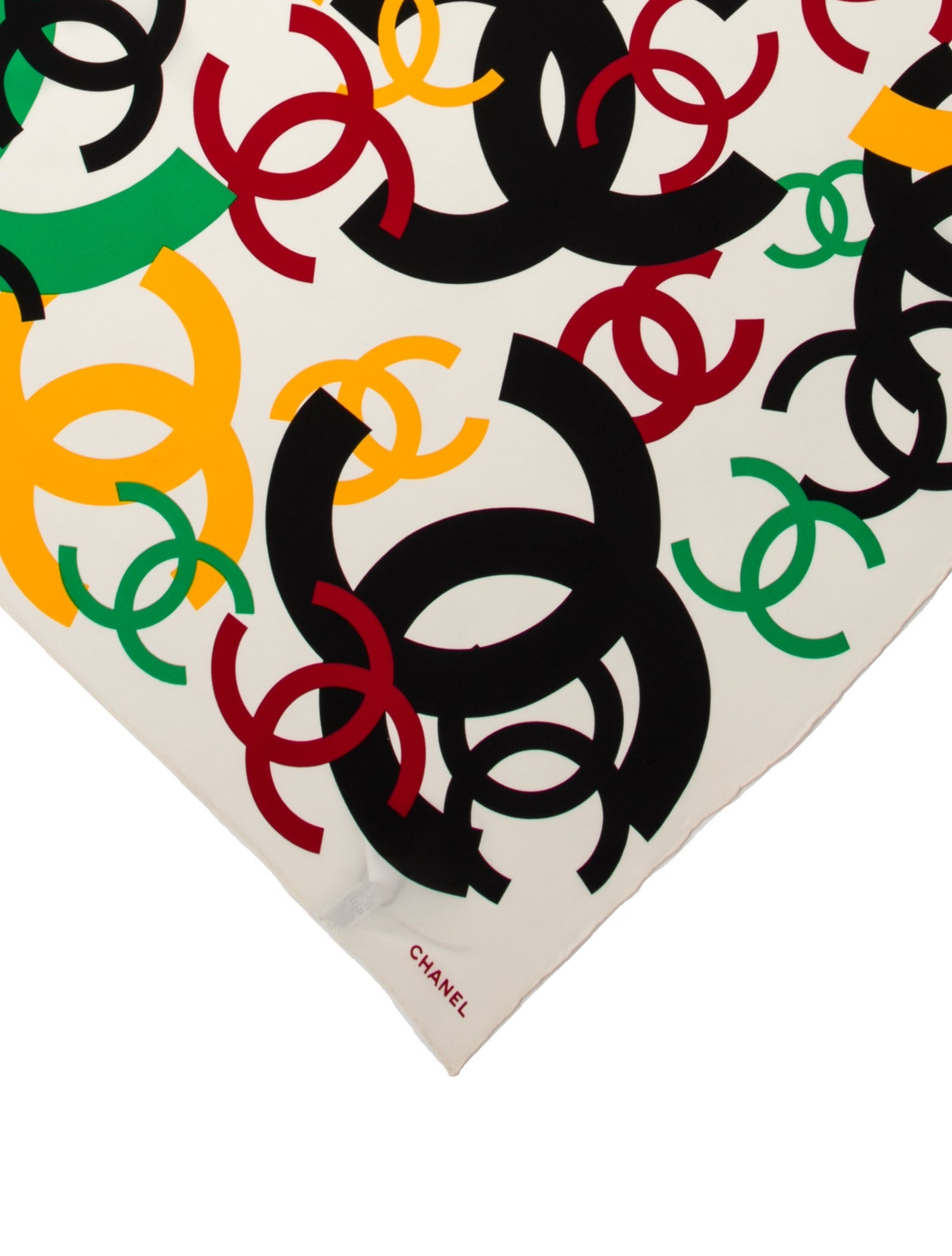 Chanel Silk Vintage Scarf