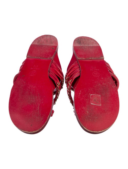 Chanel 2019 Interlocking CC Logo Slides