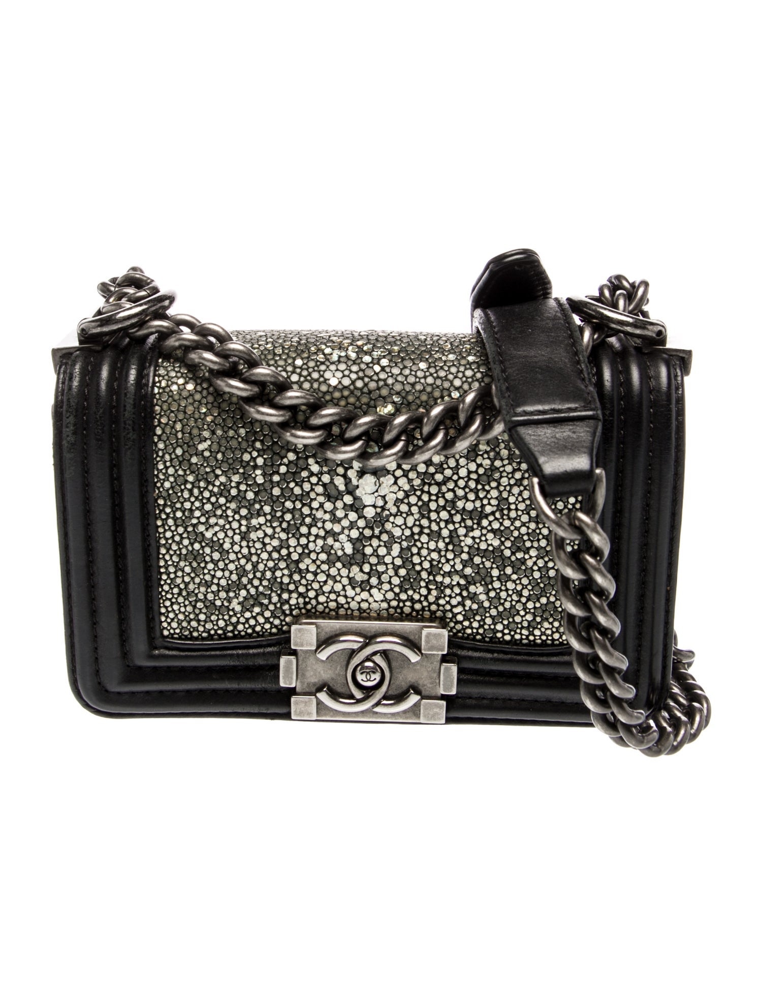 Chanel Mini Galuchat Boy Bag