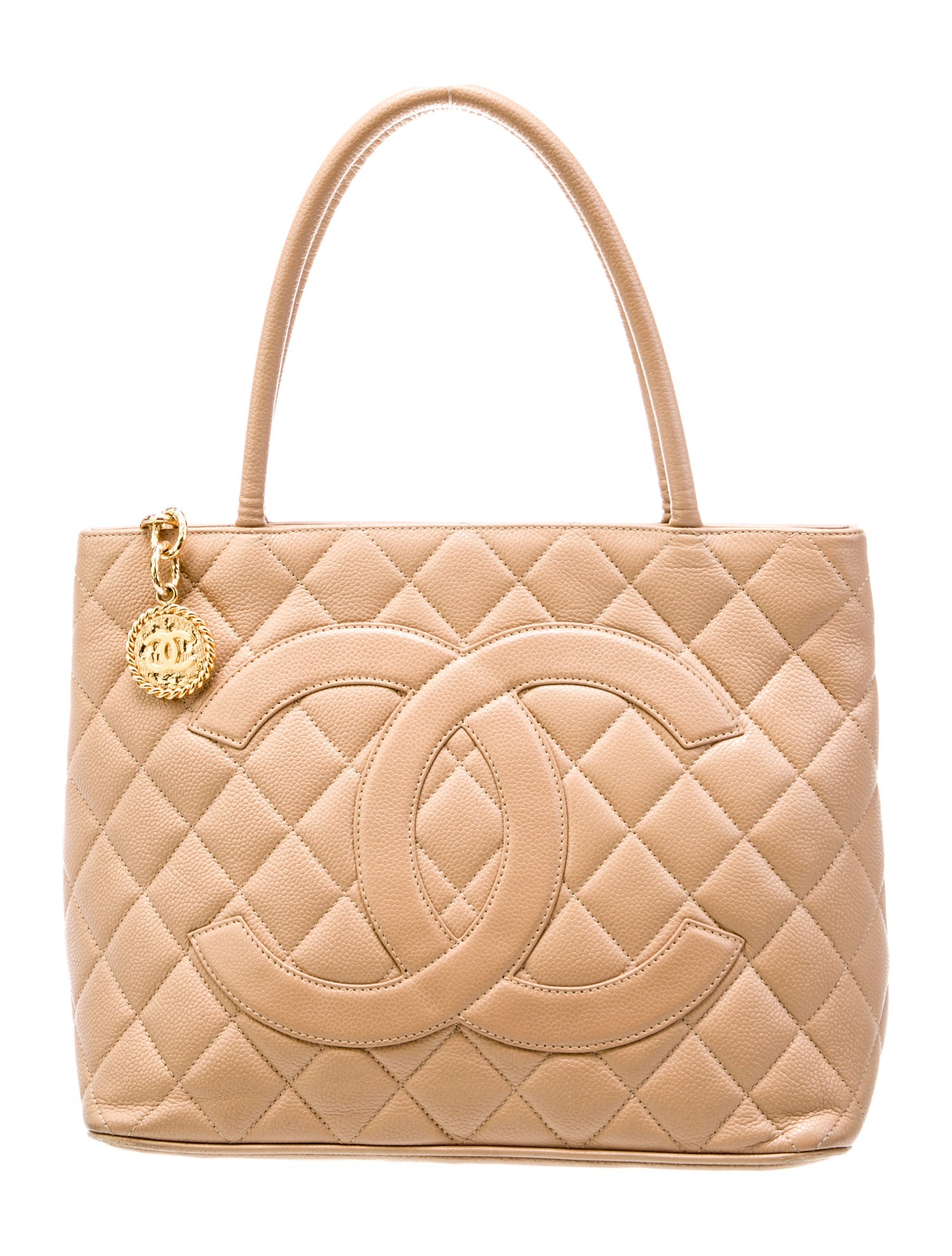 Chanel Caviar Medallion Tote
