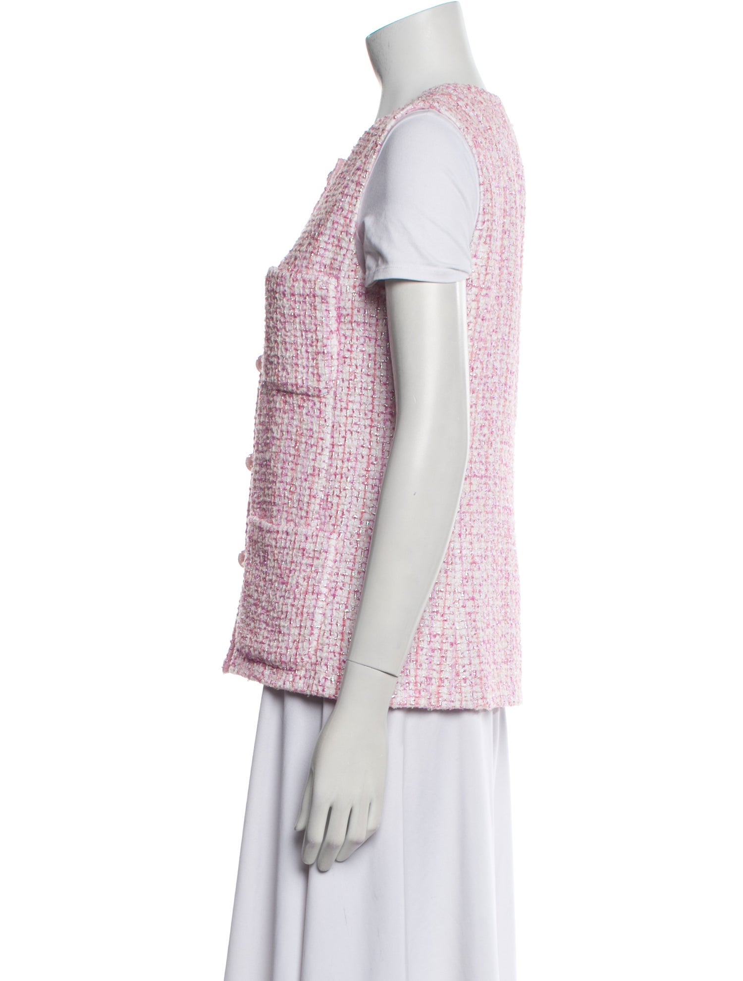 Chanel 2025 Tweed Pattern Vest