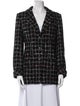 Chanel 2022 Plaid Print Blazer