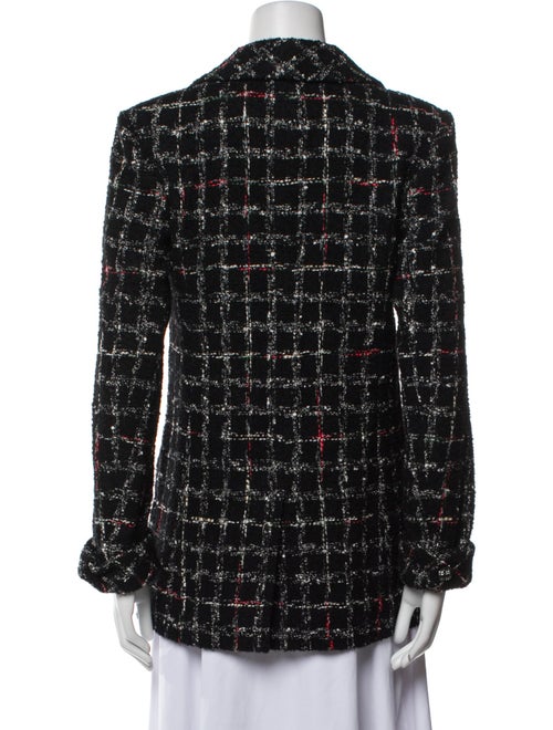 Chanel 2022 Plaid Print Blazer