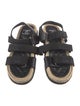 Chanel Interlocking CC Logo Leather Espadrilles