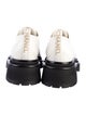 Chanel Interlocking CC Logo Leather Oxfords