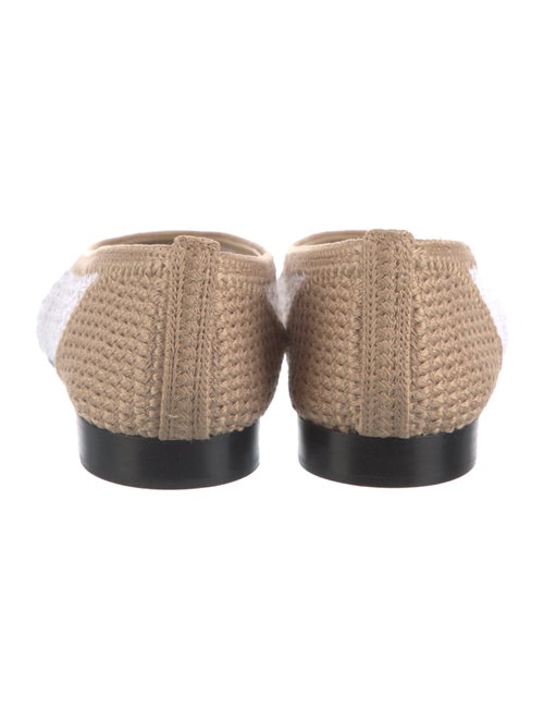 Chanel Interlocking CC Logo Ballet Flats