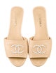 Chanel 2022 Interlocking CC Logo Slides