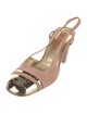 Chanel 2024 Interlocking CC Logo Slingback Pumps