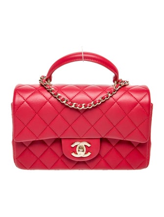 Chanel Rectangular Mini Top Handle Flap Bag