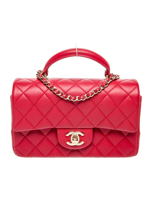 Chanel Rectangular Mini Top Handle Flap Bag