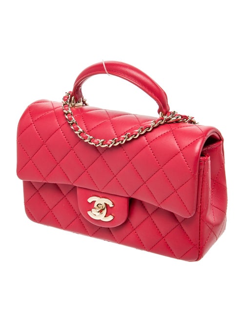 Chanel Rectangular Mini Top Handle Flap Bag