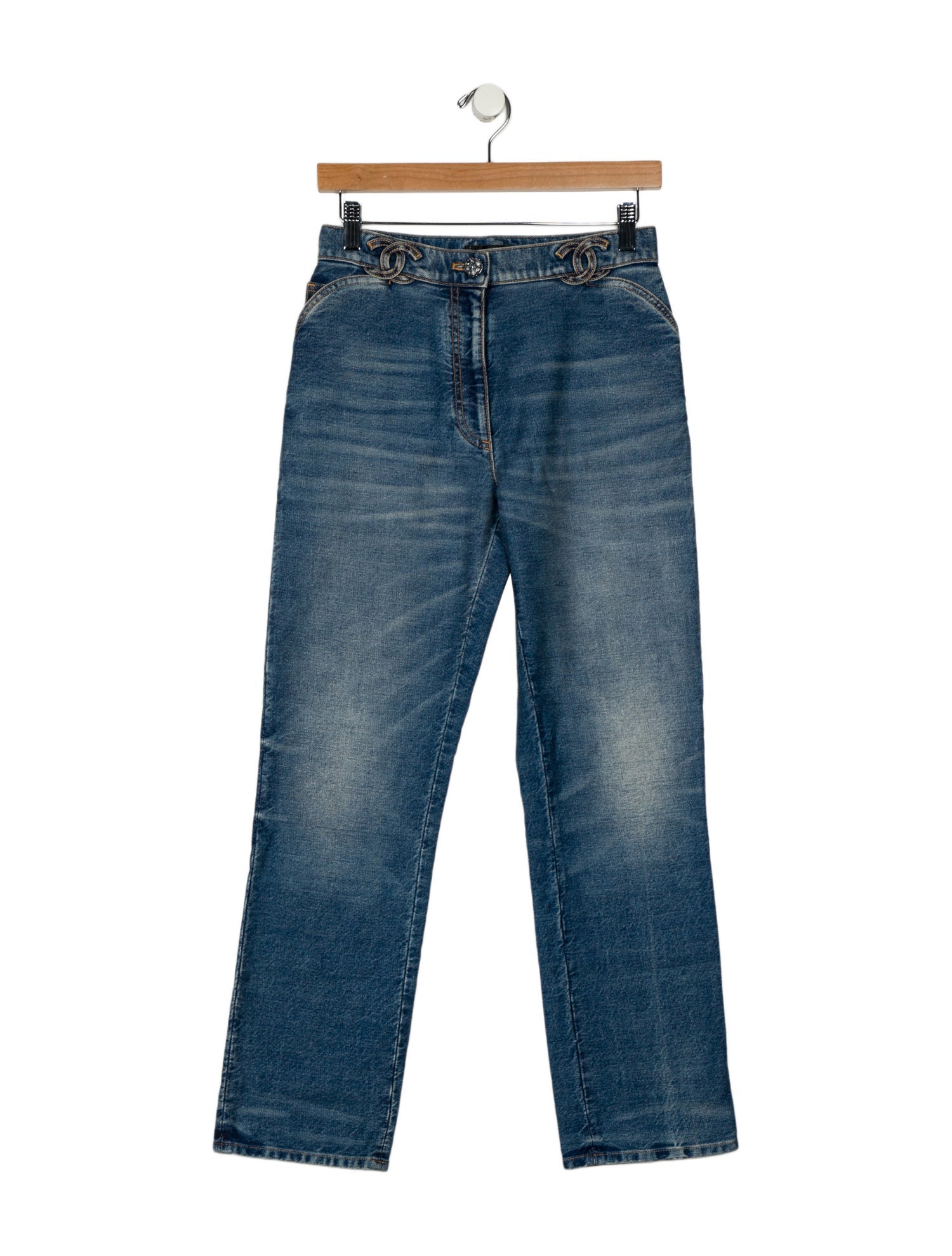 Chanel 2024 Straight Leg Jeans