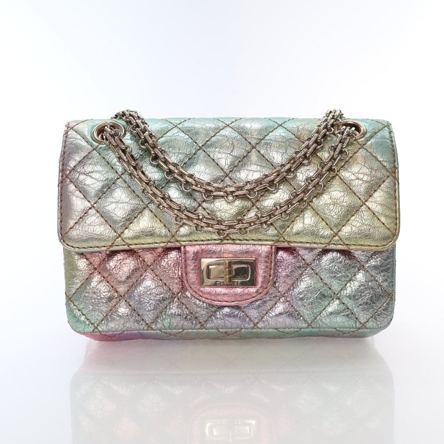 Chanel Calf Leather Reissue 2.55 Flap Bag 224