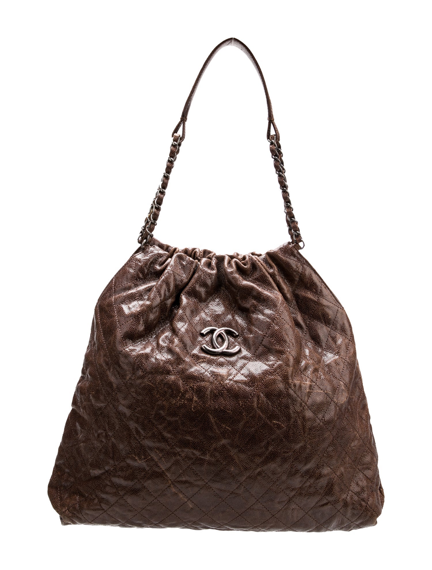 Chanel Elastic CC Large Shopping Tote