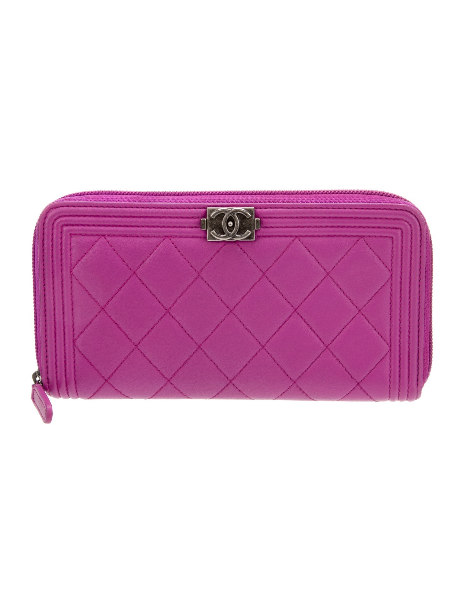 Chanel 2015 Boy Continental Wallet