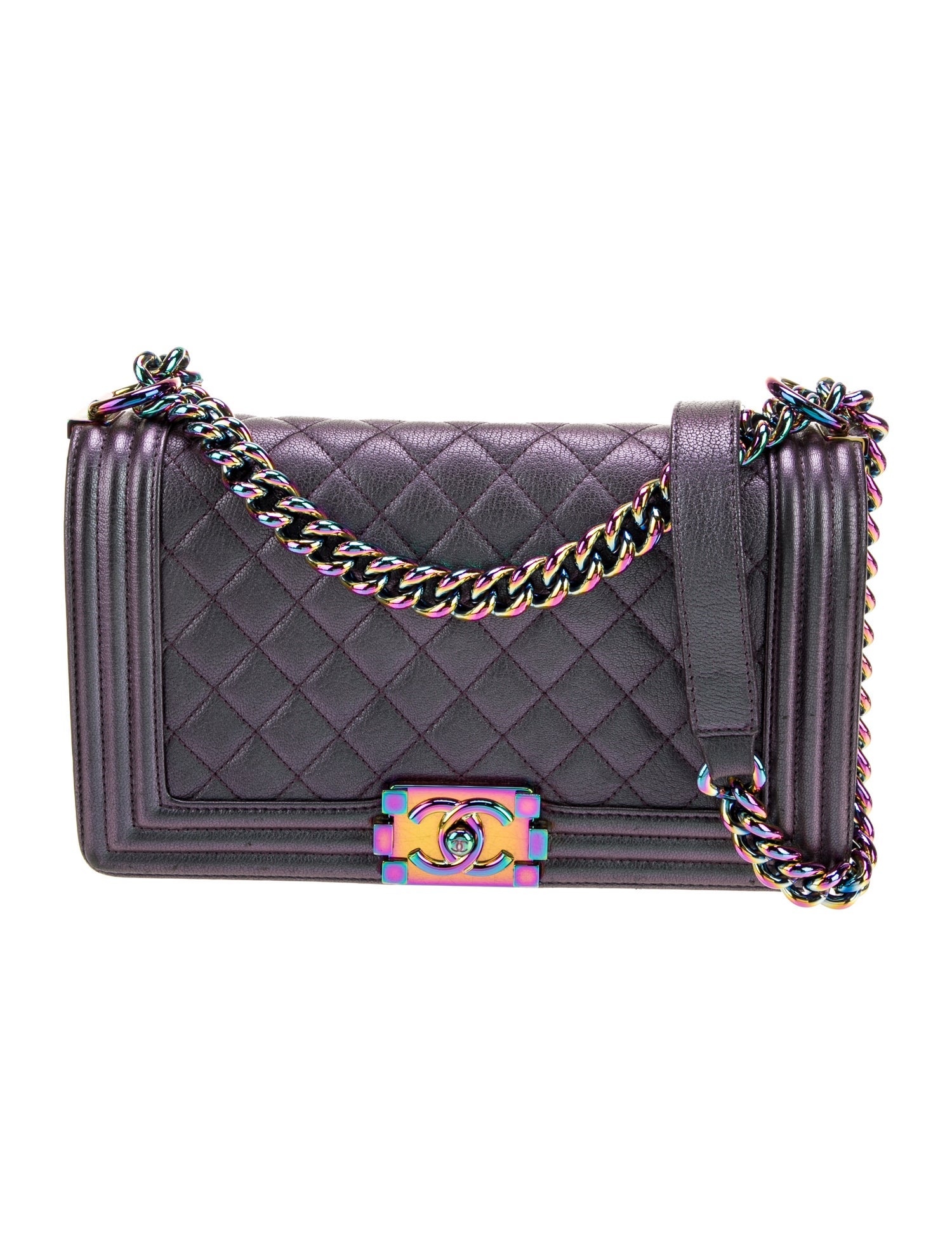 Chanel Paris-Seoul Iridescent Medium Boy Bag