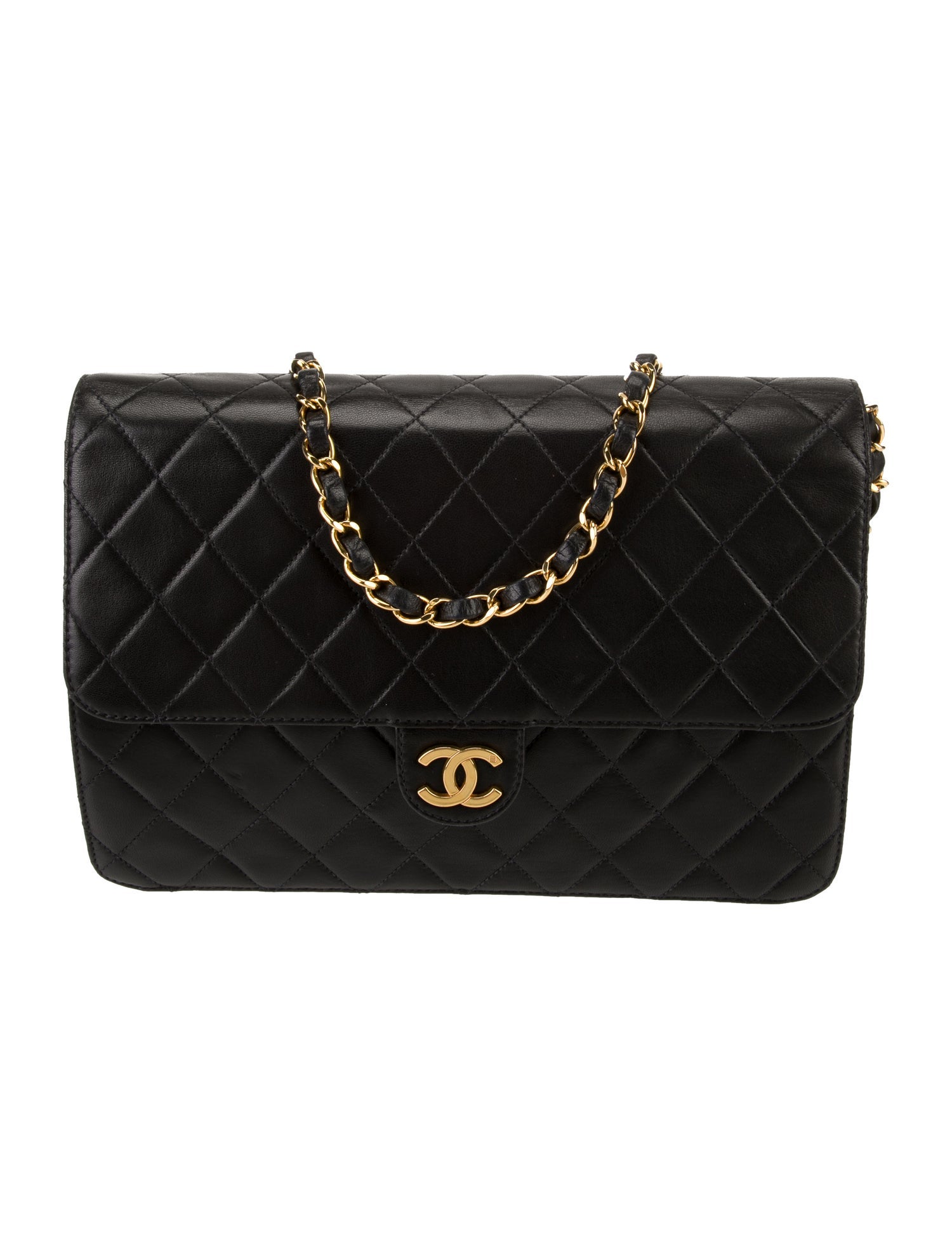 Chanel Quilted CC Flap Bag