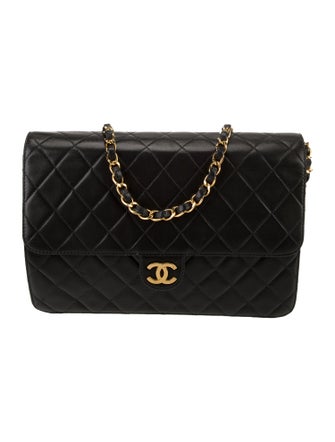 Chanel Quilted CC Flap Bag