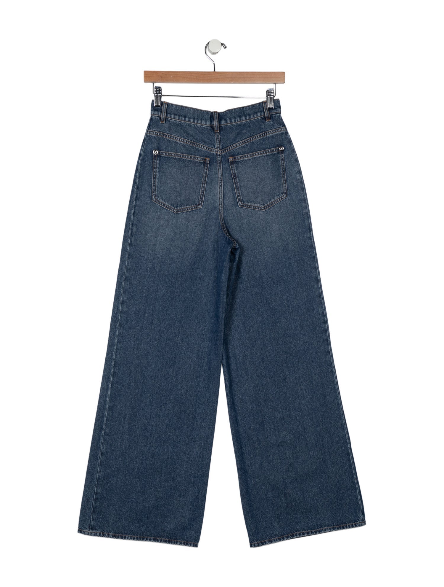 Chanel 2024 Wide Leg Jeans w/ Tags