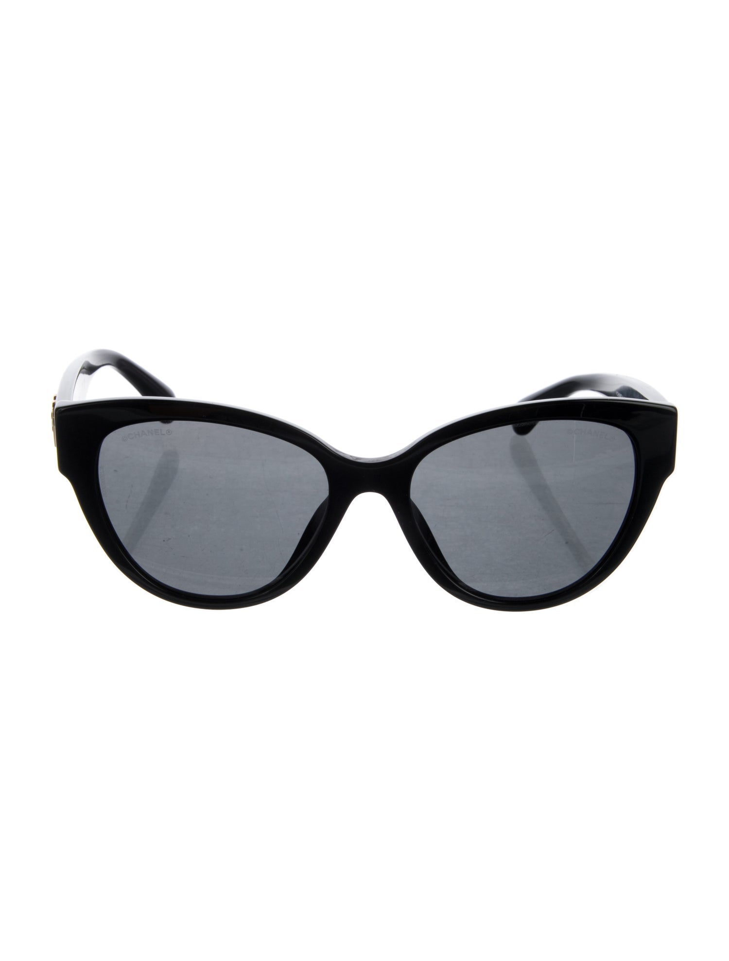 Chanel Interlocking CC Logo Cat-Eye Sunglasses