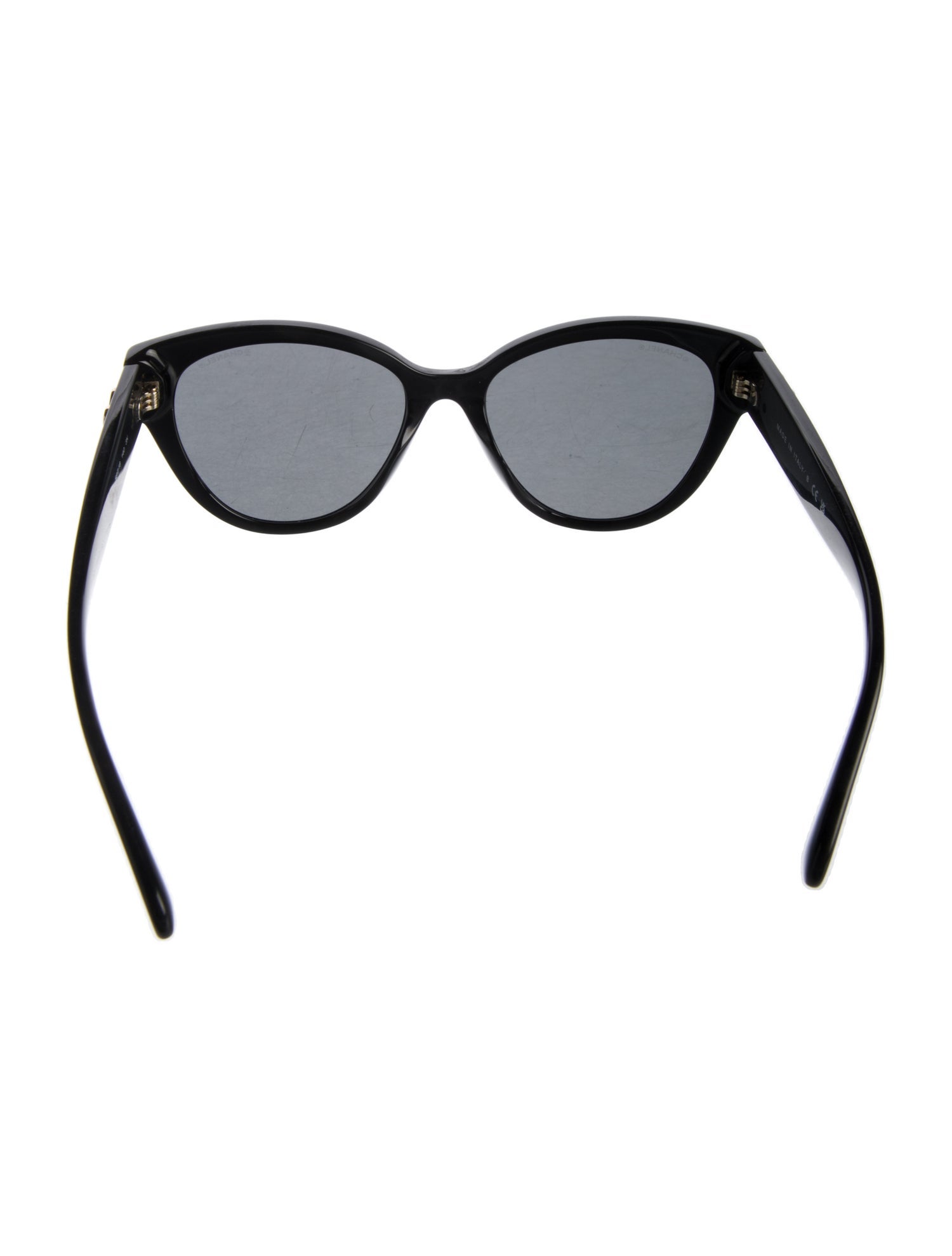 Chanel Interlocking CC Logo Cat-Eye Sunglasses