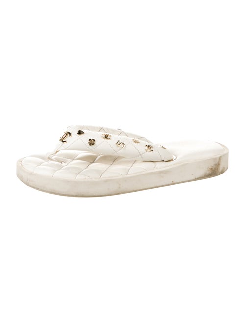 Chanel 2023 Interlocking CC Logo Slides