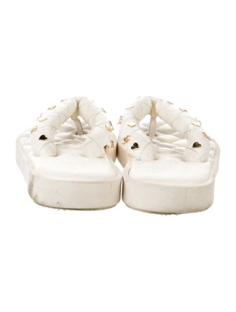 Chanel 2023 Interlocking CC Logo Slides