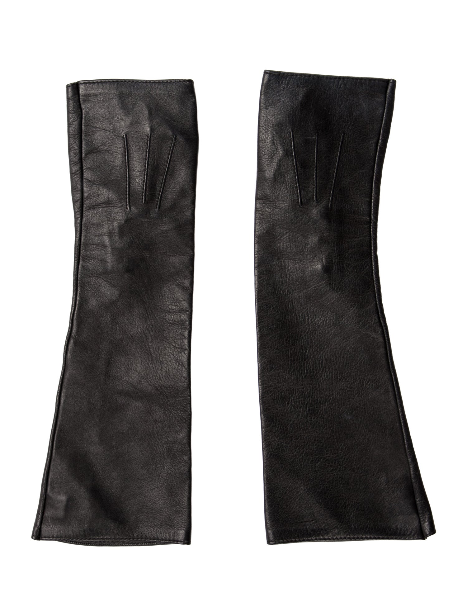 Chanel Lambskin CC Fingerless Gloves