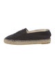 Chanel Interlocking CC Logo Canvas Espadrilles