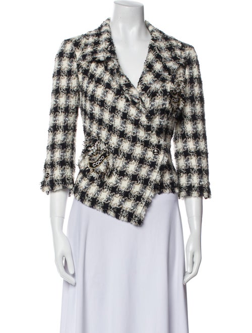 Chanel 2007 Tweed Pattern Blazer