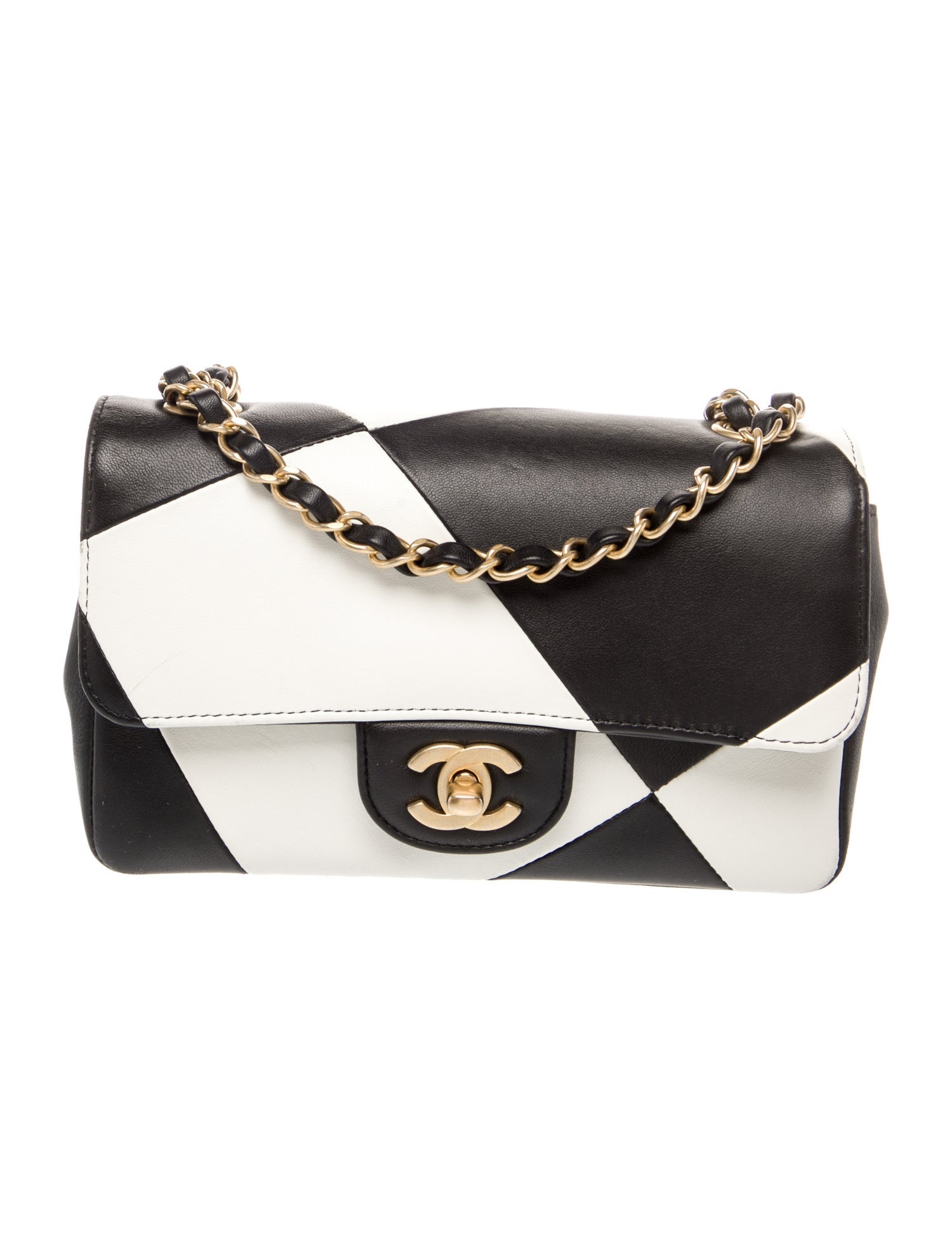 Chanel Classic Rectangular Mini Geometric Patchwork Flap Bag