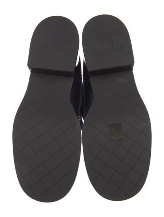 Chanel 2022 Interlocking CC Logo Combat Boots