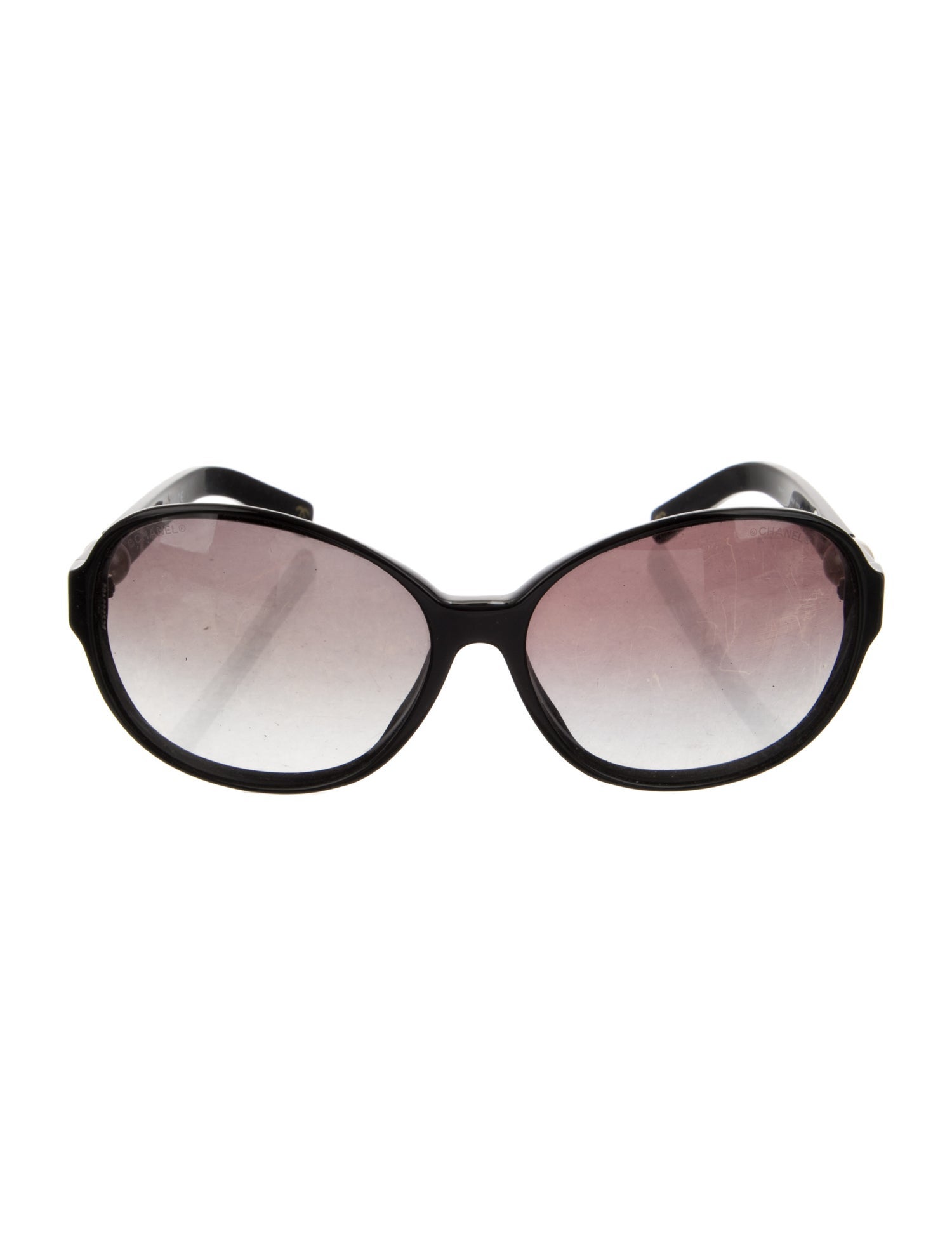 Chanel Interlocking CC Logo Oversize Sunglasses