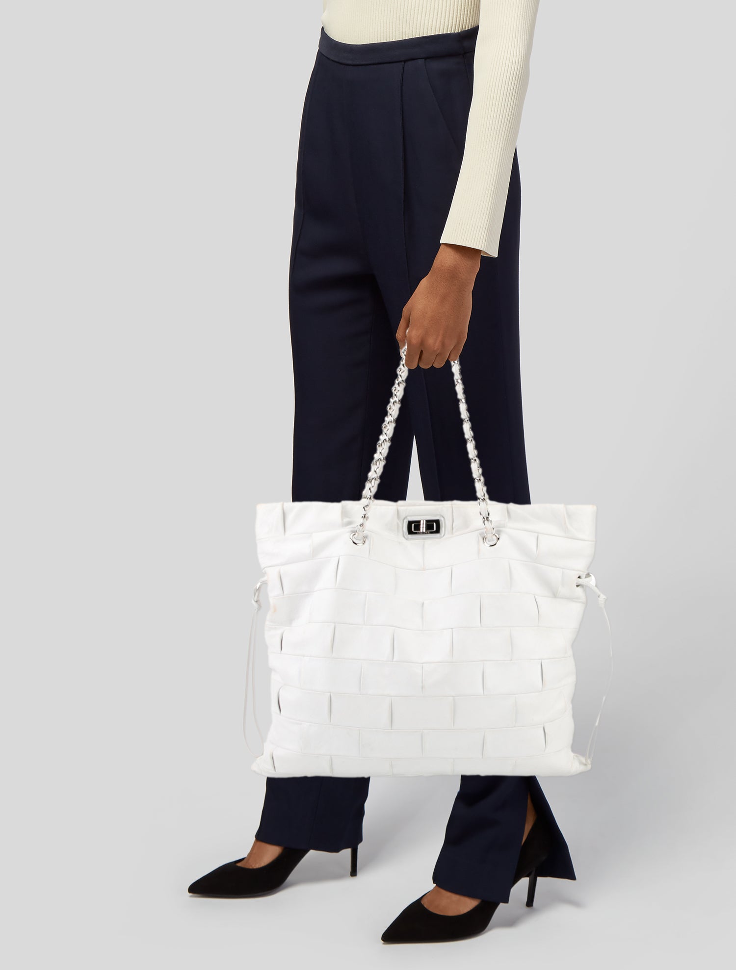 Chanel Igloo Drawstring Tote