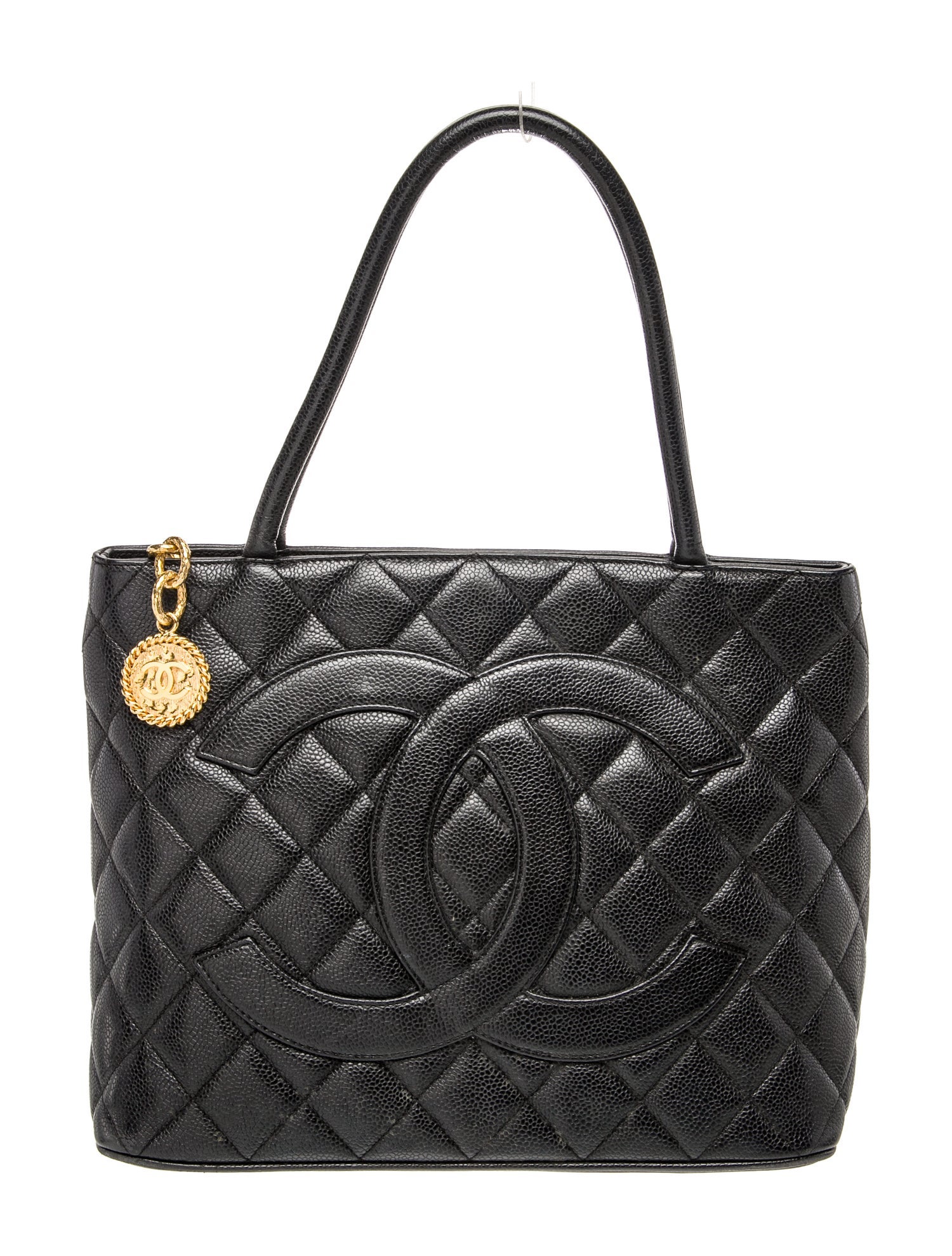 Chanel Caviar Medallion Tote