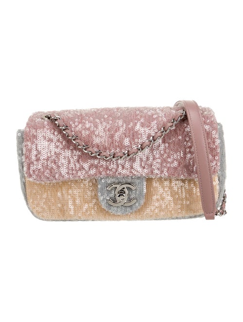 Chanel Small Sequin Waterfall Flap Bag