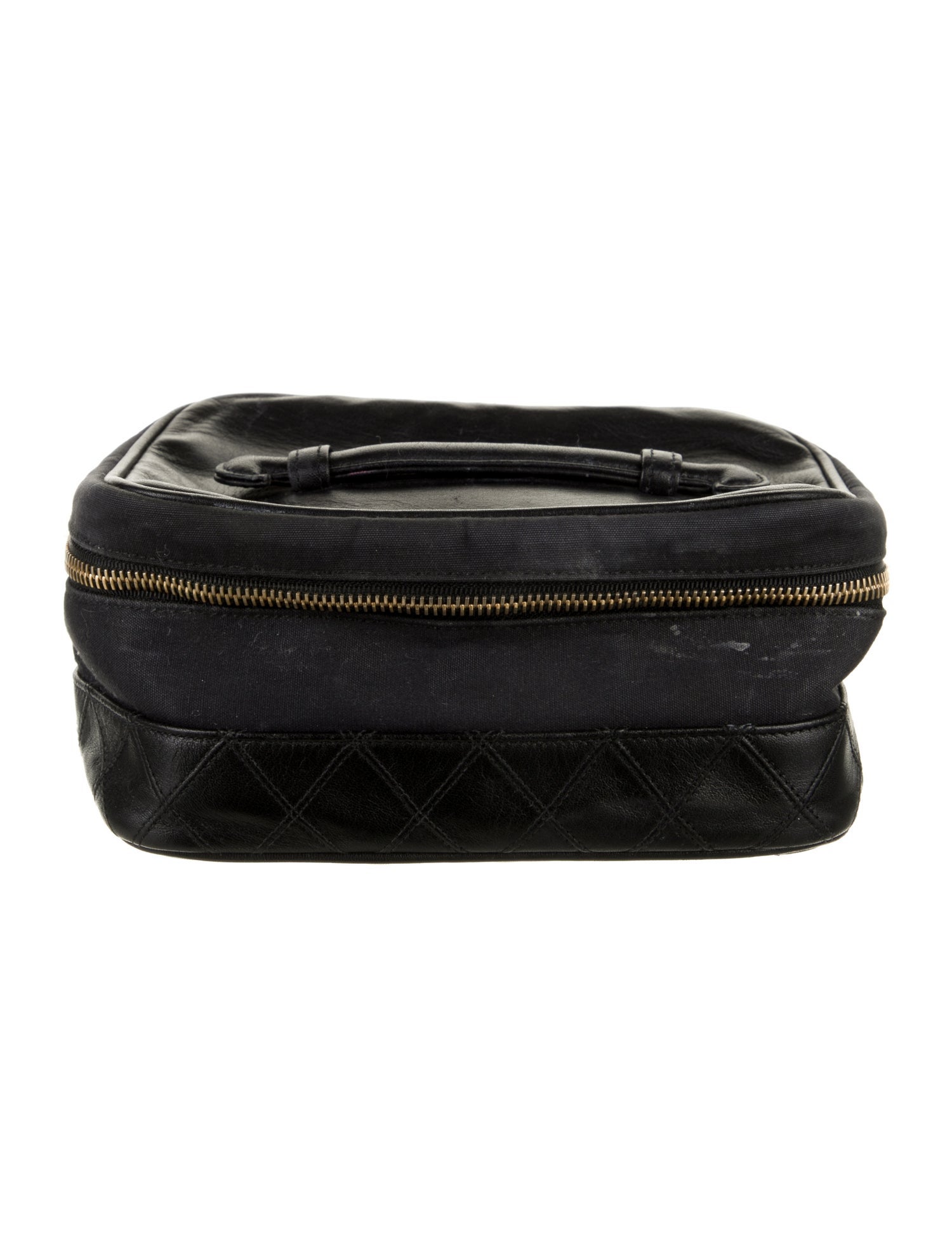 Chanel Quilted CC Vanity Case