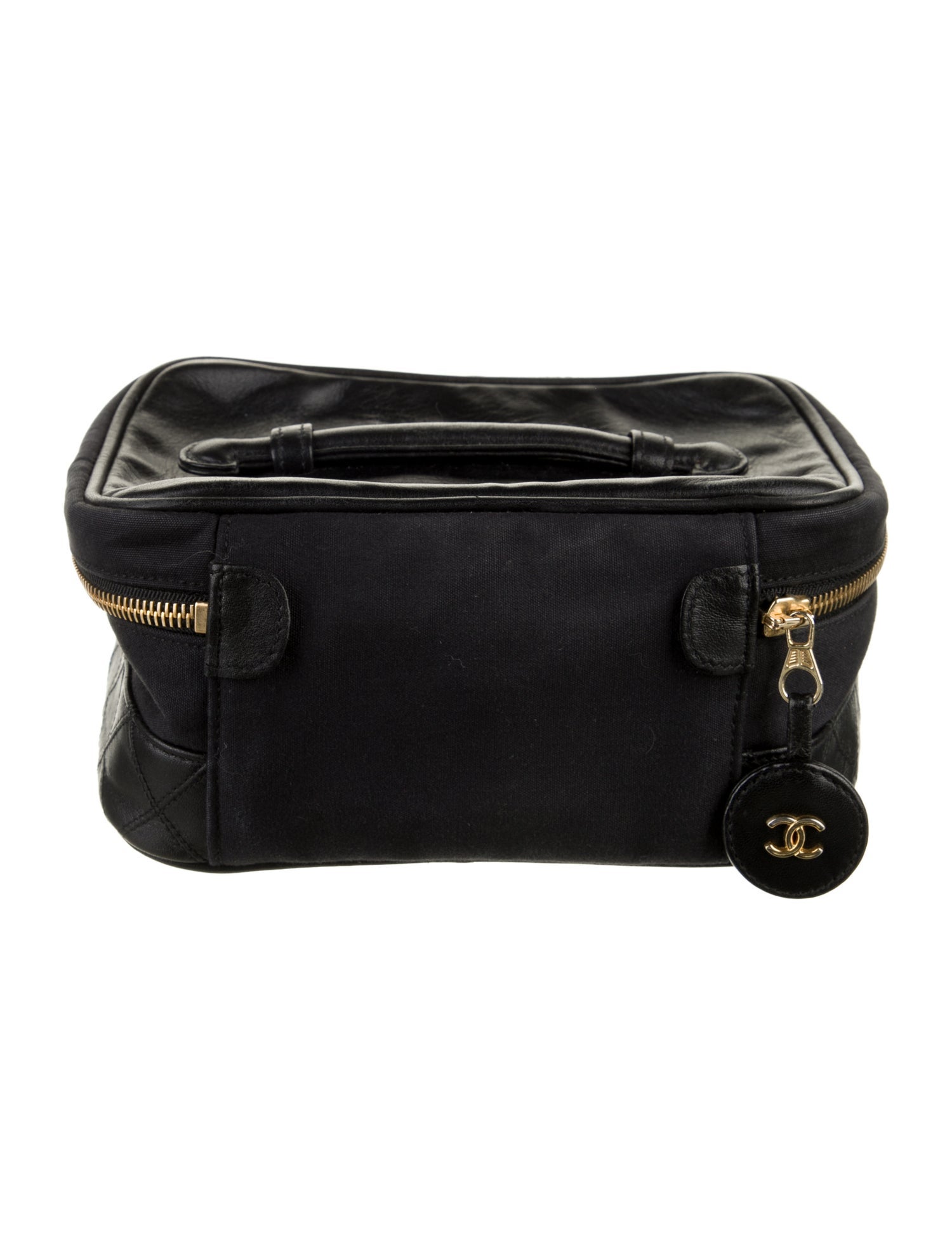 Chanel Quilted CC Vanity Case