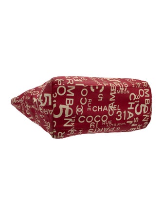 Chanel Canvas Coco Chain Tote