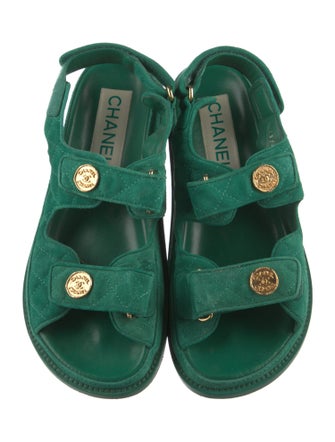 Chanel 2022 Interlocking CC Logo Slides