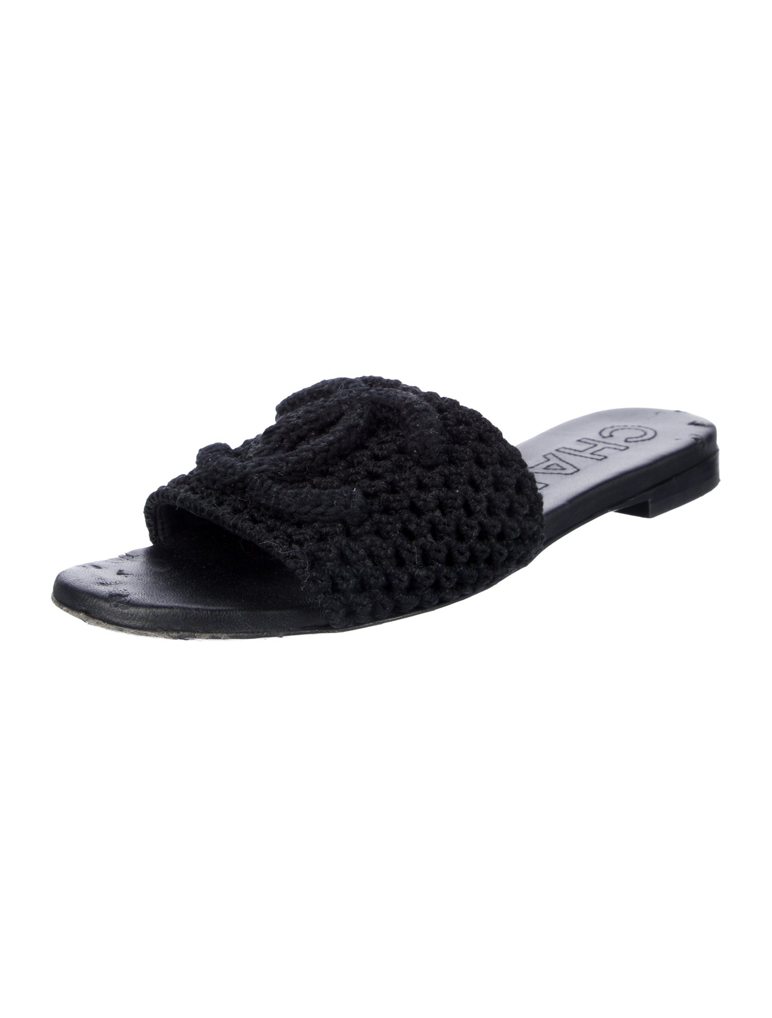 Chanel Interlocking CC Logo Slides