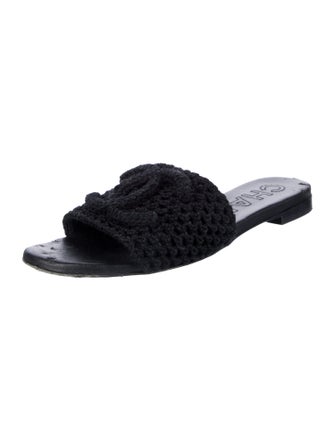 Chanel Interlocking CC Logo Slides