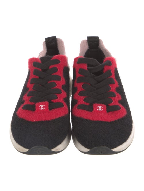Chanel Interlocking CC Logo Sneakers