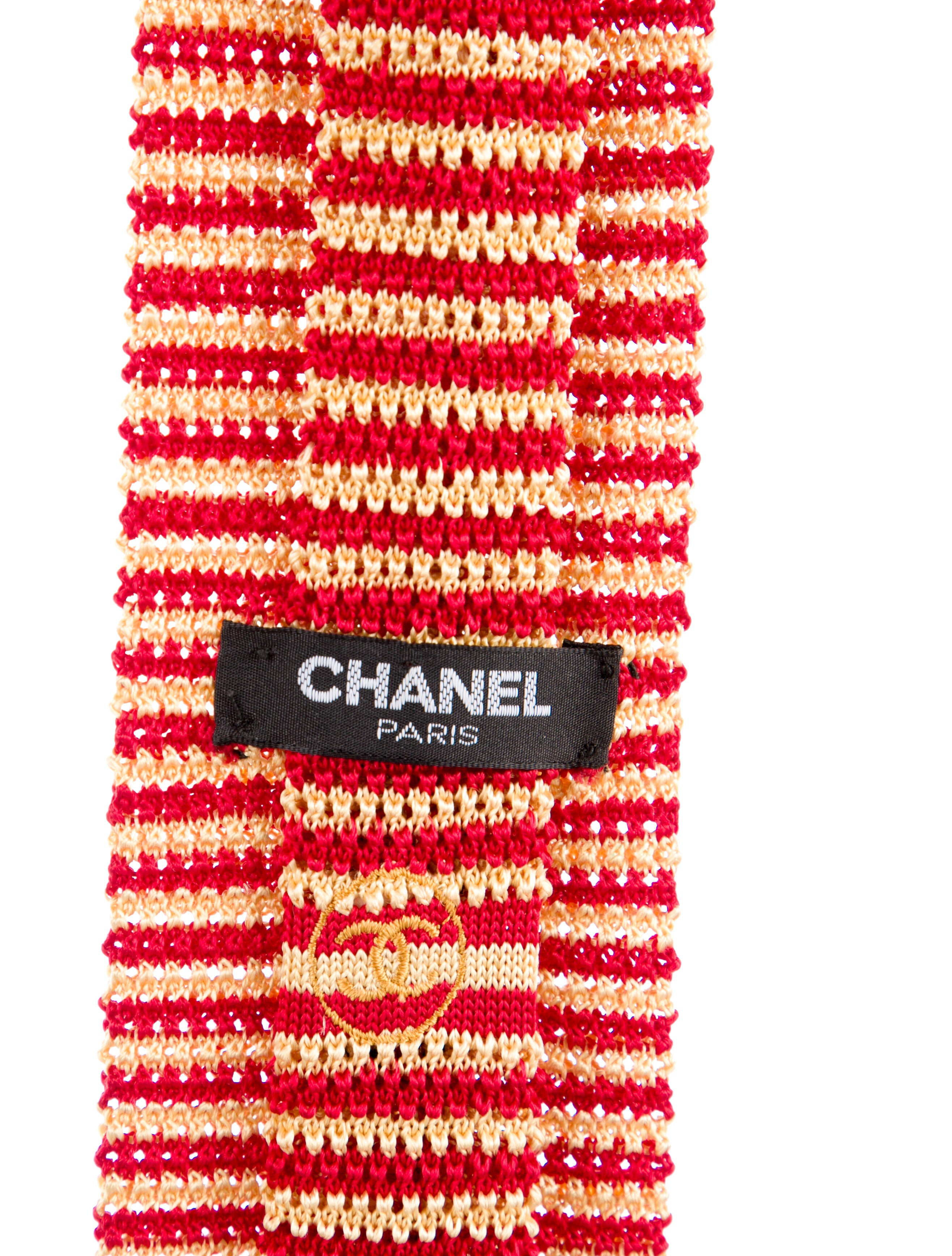 Chanel Vintage Silk Tie