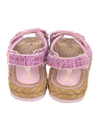 Chanel 2022 Interlocking CC Logo Espadrilles
