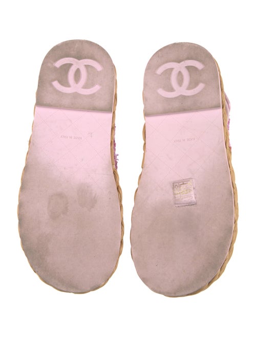 Chanel 2022 Interlocking CC Logo Espadrilles
